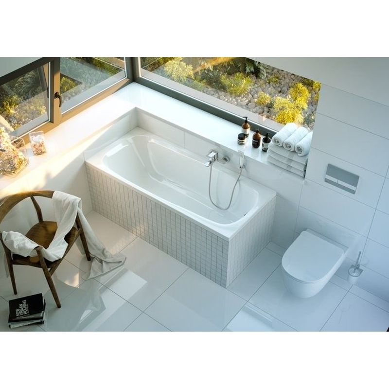 Акриловая ванна Excellent Layla WAEX.LAY18WH 180×80 без ножек