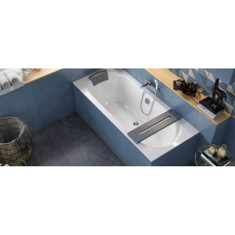 Акриловая ванна Excellent Oceana WAEX.OCE18WHS 180×80 Slim без ножек