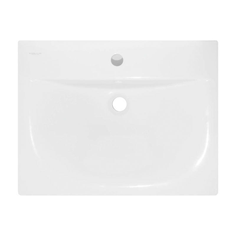 Раковина Sanita Breeze 60 см / WB.FN/Breeze/60-C/WHT.G/S1