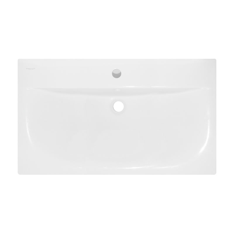 Раковина Sanita Breeze 80 см / WB.FN/Breeze/80-C/WHT.G/S1