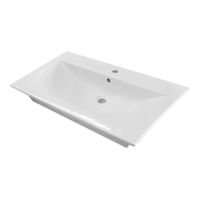 Раковина Sanita Breeze 80 см / WB.FN/Breeze/80-C/WHT.G/S1 — 1