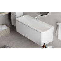 Тумба под раковину Raval Welto 100 подвесная Wel.01.100/P/W/RL белая — 4