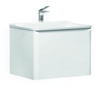 Тумба под раковину Raval Welto 60 подвесная Wel.01.60/P/W/RL белая — 1