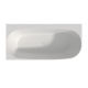 Ванна WHITECROSS Magnet 170x80 L (белый мат) иск. камень