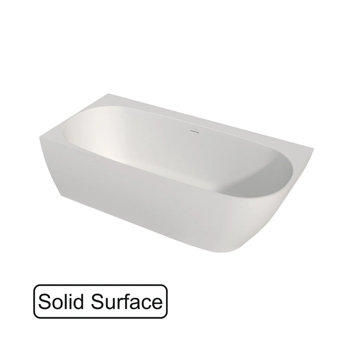 Ванна WHITECROSS Magnet 170x80 L (белый мат) иск. камень