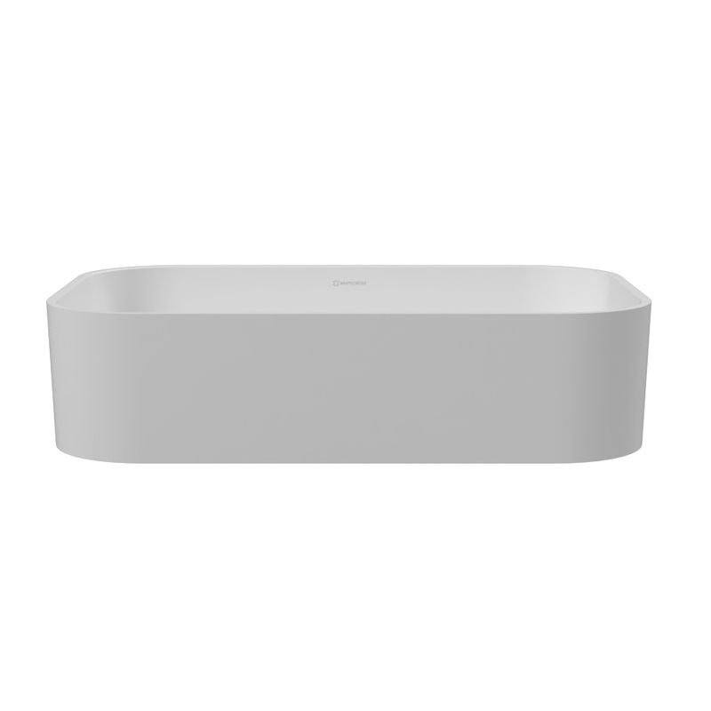 Раковина WHITECROSS Darti 58x38 иск. камень solid surface / 0743.058038.200 белый матовый
