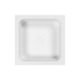 Умывальник WHITECROSS Meloris 45x45 (белый мат) иск. камень