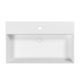 Умывальник WHITECROSS Lois 80x49 (белый мат) иск. камень