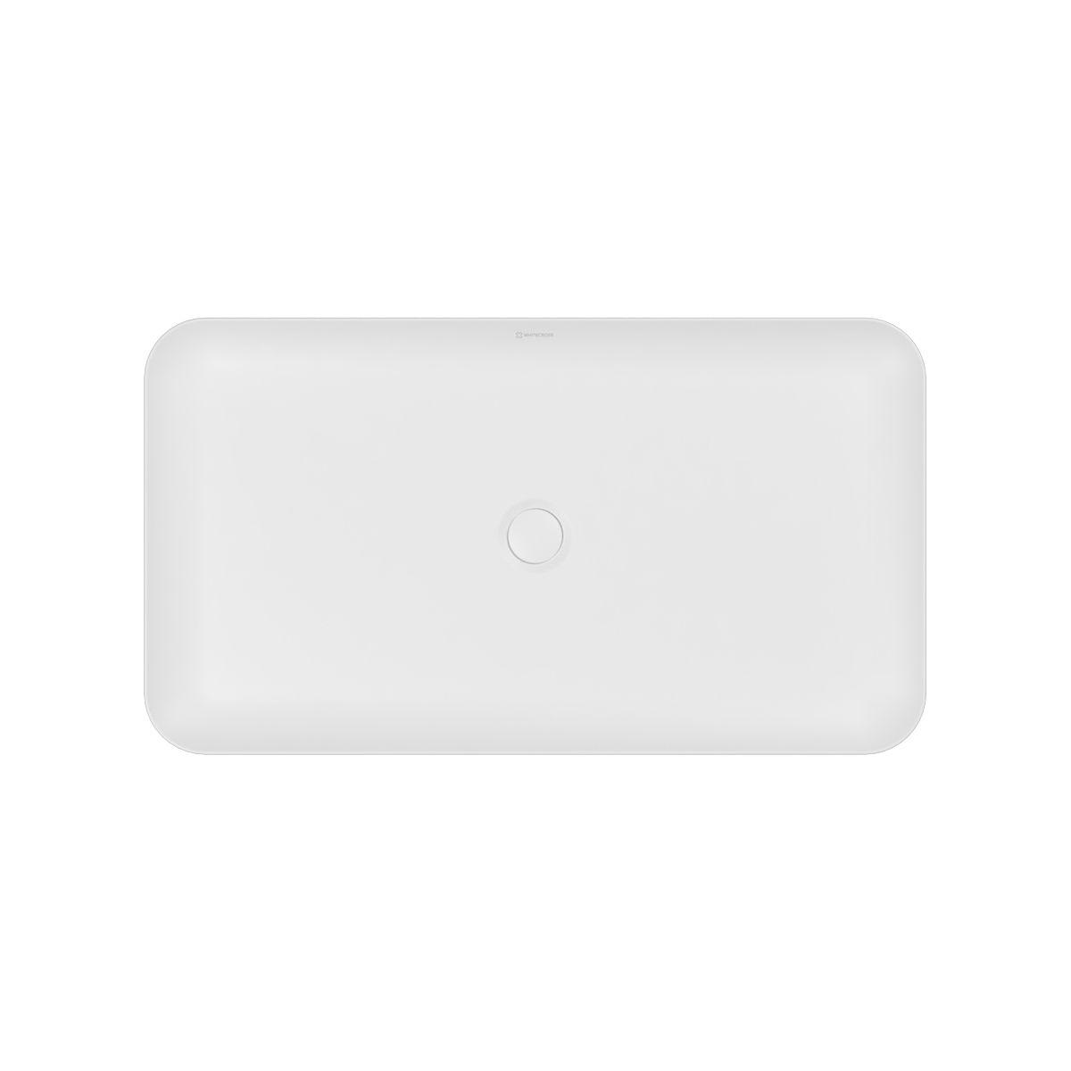 Умывальник WHITECROSS Emiri 75x42 (белый мат) иск. камень