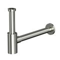 Сифон для умывальника декоративный WHITECROSS A187NIB (брашированный никель)