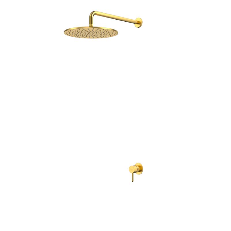 Система для душа скрытого монтажа WHITECROSS Y YSET01GLB (брашированное золото)