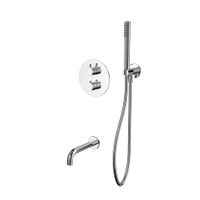 Душевой гарнитур скрытого монтажа WHITECROSS Y YSET10CR (хром) термостатический — 1
