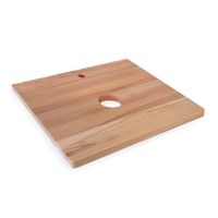 Столешница для ванной Jorno Wood 60 Wood.06.60/LW светлое дерево (массив бука) — 1