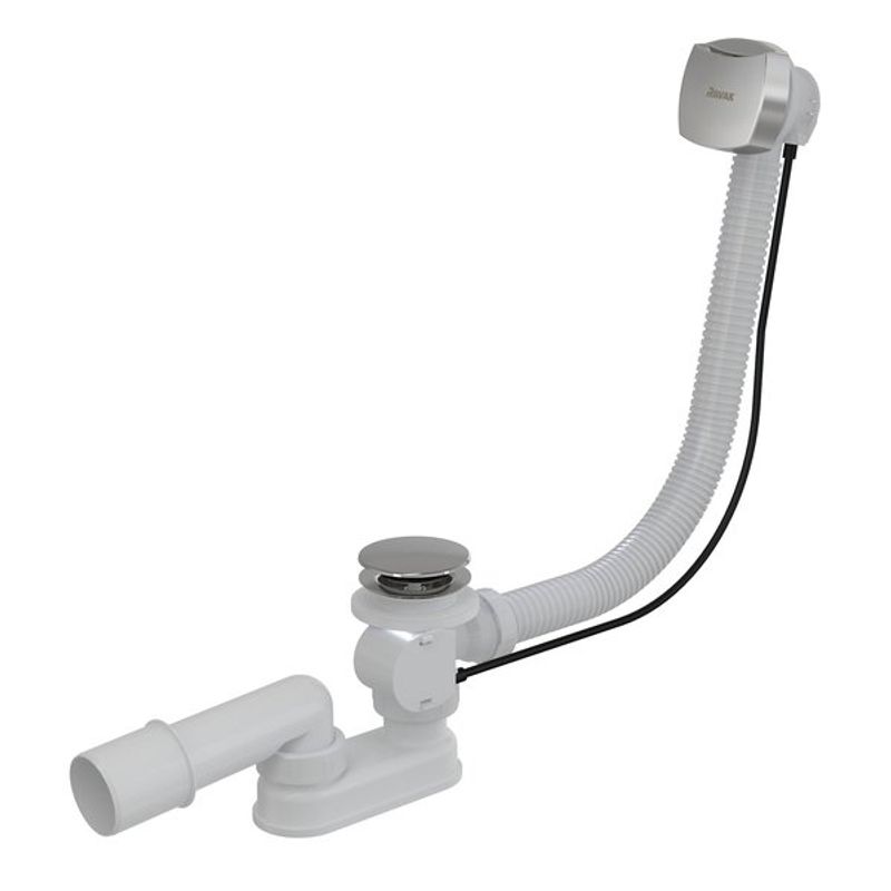 Сифон для ванны Ravak II X01506 хром 800мм (квадратный)