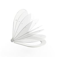 Сиденье для унитаза Ravak Uni Chrome Slim X01550 белый — 3