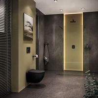 Подвесной унитаз Ravak Uni Chrome RimOFF X01794 безободковый черный — 6