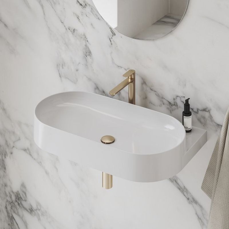 Донный клапан Ravak X01840 без перелива розовое золото