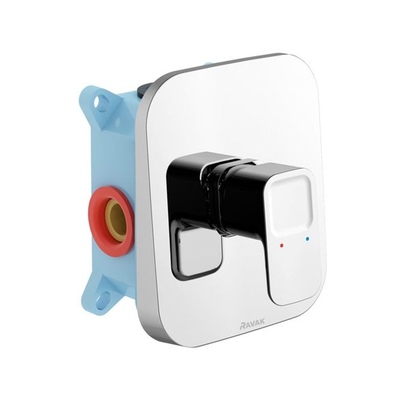 Смеситель скрытого монтажа для душа Ravak TD 066.00 X070071 хром + нужен R-Box (X070052)