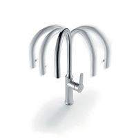 Смеситель для кухни Ravak KM 017.00 X070078 с выдвижным распылителем — 3