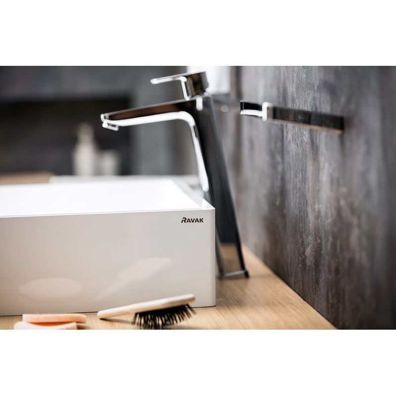 Смеситель для раковины Ravak TD 015.00 333 мм высокий без донного клапана X070091