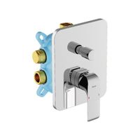 Смеситель скрытого монтажа для душа Ravak FL 065.00 X070123 хром + нужен R-Box Vari (X070139) — 1