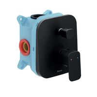 Смеситель скрытого монтажа для душа Ravak TD F 065.20 X070158 черный матовый + нужен R-Box (X070052) — 1