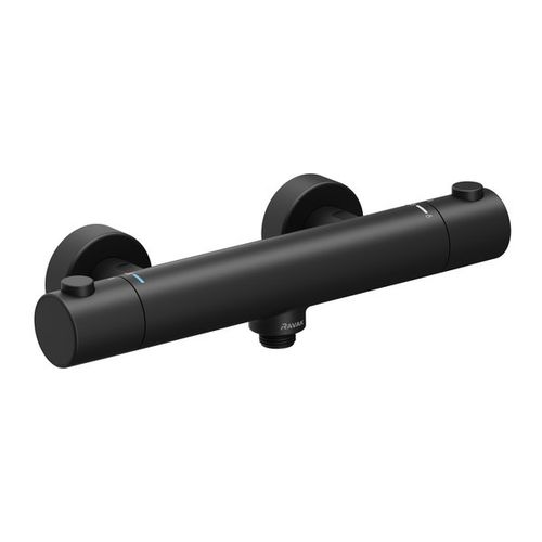 Смеситель для душа Ravak PU 033.20/150 X070188 настенный термостатический без гарнитуры черный