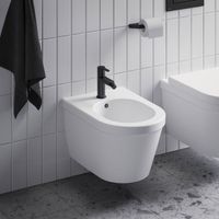 Смеситель для биде Ravak PU 055.20 X070189 с донным клапаном черный — 4