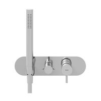 Душевой гарнитур скрытого монтажа Ravak ES 068.00CR.O3+S хром + нужен R-Box RB 07E.50 (X070233) — 2