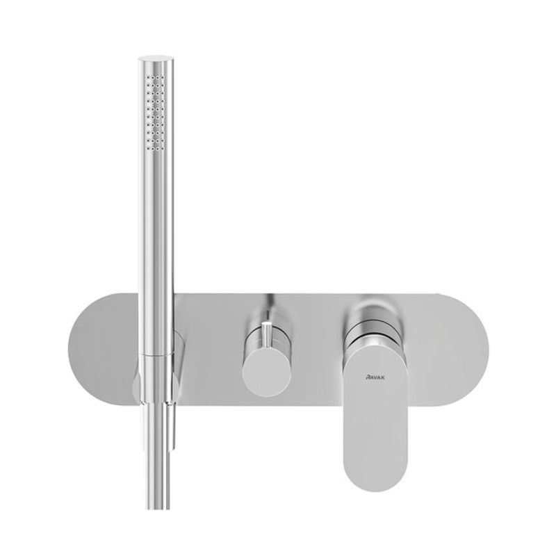 Смеситель скрытого монтажа для душа Ravak EL 065.00CR.O2+S хром + нужен R-Box RB 07D.50 (X070233)