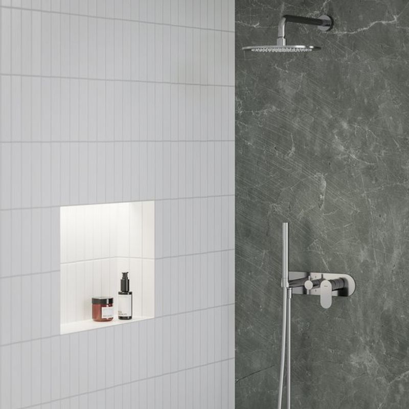 Смеситель скрытого монтажа для душа Ravak EL 065.00CR.O2+S хром + нужен R-Box RB 07D.50 (X070233)