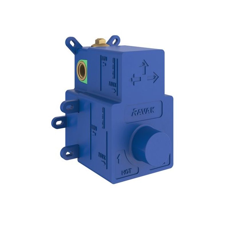 Рабочее тело смесителя скрытого монтажа Ravak R-box RB 07F.50 Вертик. O2/03 (для ES 068, EL 068) X070235