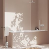 Душевой гарнитур скрытого монтажа Ravak ES 068.10WV.O3+S белый вельвет + нужен R-Box RB 07E.50 (X070233) — 3