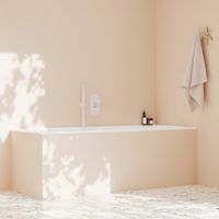 Смеситель скрытого монтажа для душа Ravak ES 063.10WV.O2 X070249 белый вельвет + нужен R-Box RB 07C.50 (X070232) — 4