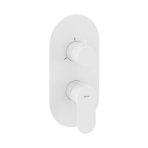 Смеситель скрытого монтажа для душа Ravak EL 068.10WV.O3 X070260 белый вельвет + нужен R-Box RB 07F.50 (X070235)