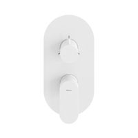 Смеситель скрытого монтажа для душа Ravak EL 068.10WV.O3 X070260 белый вельвет + нужен R-Box RB 07F.50 (X070235) — 2