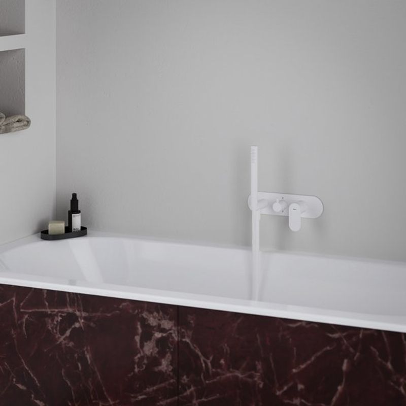 Смеситель скрытого монтажа для душа Ravak EL 065.10WV.O2+S белый вельвет + нужен R-Box RB 07D.50 (X070233)