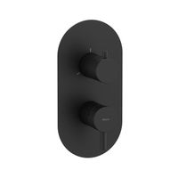 Смеситель скрытого монтажа для душа Ravak ES 063.20BLM.O3 X070283 черный матовый + нужен R-Box RB 07F.50 (X070235) — 1