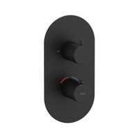 Смеситель скрытого монтажа для душа Ravak ES 063.20BLM.O2 X070286 черный матовый + нужен R-Box RB 07C.50 (X070232) — 1