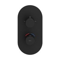 Смеситель скрытого монтажа для душа Ravak ES 063.20BLM.O2 X070286 черный матовый + нужен R-Box RB 07C.50 (X070232) — 2