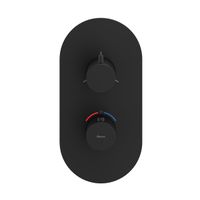 Смеситель скрытого монтажа для душа Ravak ES 067.20BLM.O3 X070289 черный матовый + нужен R-Box RB 07C.50 (X070232) — 2