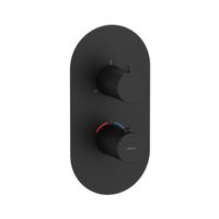 Смеситель скрытого монтажа для душа Ravak ES 067.20BLM.O3 X070289 черный матовый + нужен R-Box RB 07C.50 (X070232) — 1