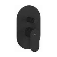 Смеситель скрытого монтажа для душа Ravak EL 061.20BLM.O2 X070298 черный матовый — 1