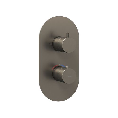 Смеситель скрытого монтажа для душа Ravak ES 063.20GB.O2 X070323 графит + нужен R-Box RB 07C.50 (X070232)