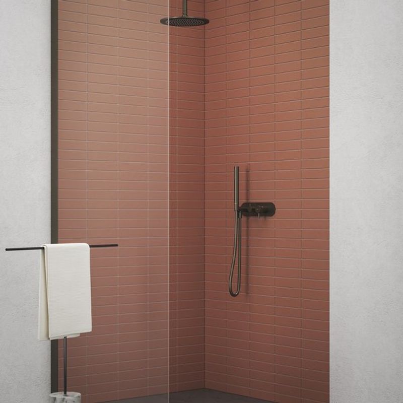 Смеситель скрытого монтажа для душа Ravak ES 065.20GB.O2+S графит + нужен R-Box RB 07D.50 (X070233)