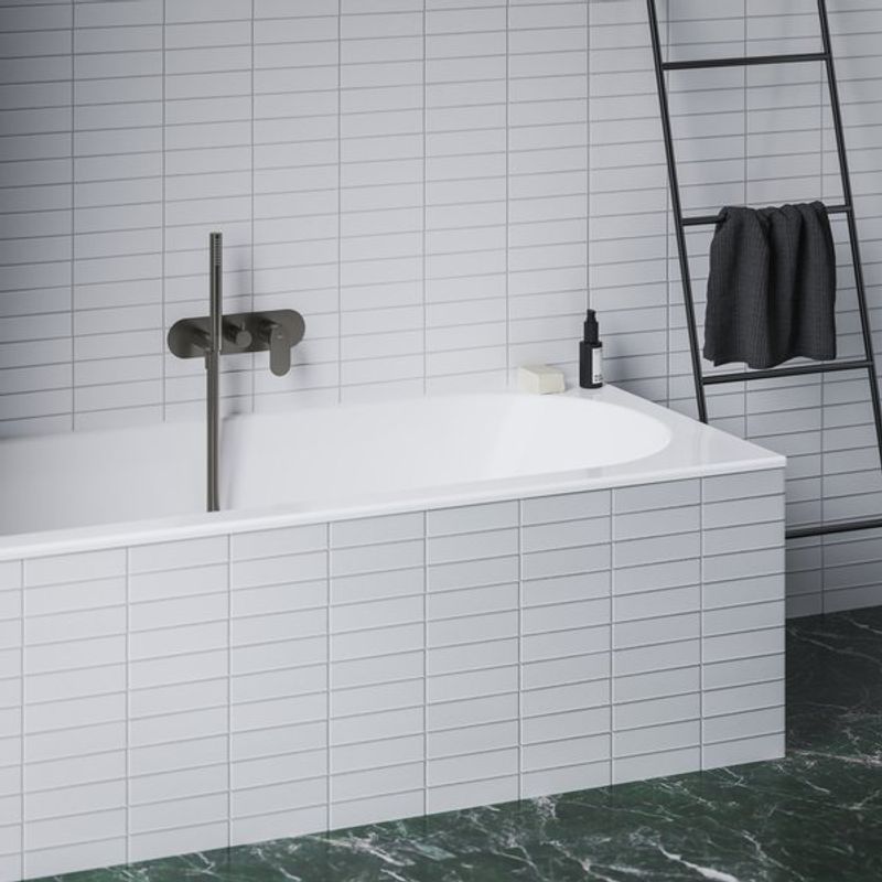 Смеситель скрытого монтажа для душа Ravak EL 065.20GB.O2+S графит + нужен R-Box RB 07D.50 (X070233)