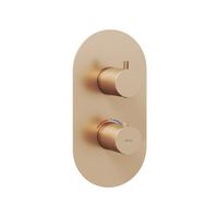 Смеситель скрытого монтажа для душа Ravak ES 063.60RGB.O2 X070360 розовое золото + нужен R-Box RB 07C.50 (X070232) — 1