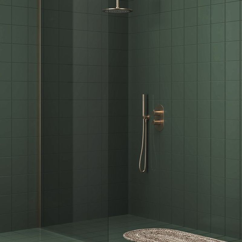 Смеситель скрытого монтажа для душа Ravak ES 063.60RGB.O2 X070360 розовое золото + нужен R-Box RB 07C.50 (X070232)