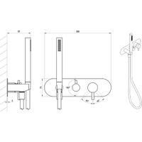 Смеситель скрытого монтажа для душа Ravak ES 065.60RGB.O2+S розовое золото + нужен R-Box RB 07E.50 (X070233) — 5