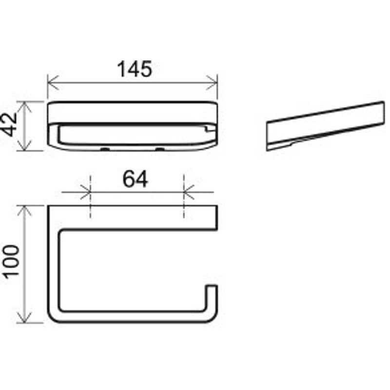 Держатель для туалетной бумаги Ravak TD 400.00 X07P329